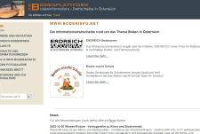 Startseite der Bodenplattform