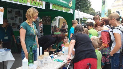 Am Boden lebt! - Stand bei den Artenschutztagen