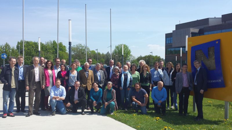 Die Bodenforum TeilnehmerInnen in Tulln