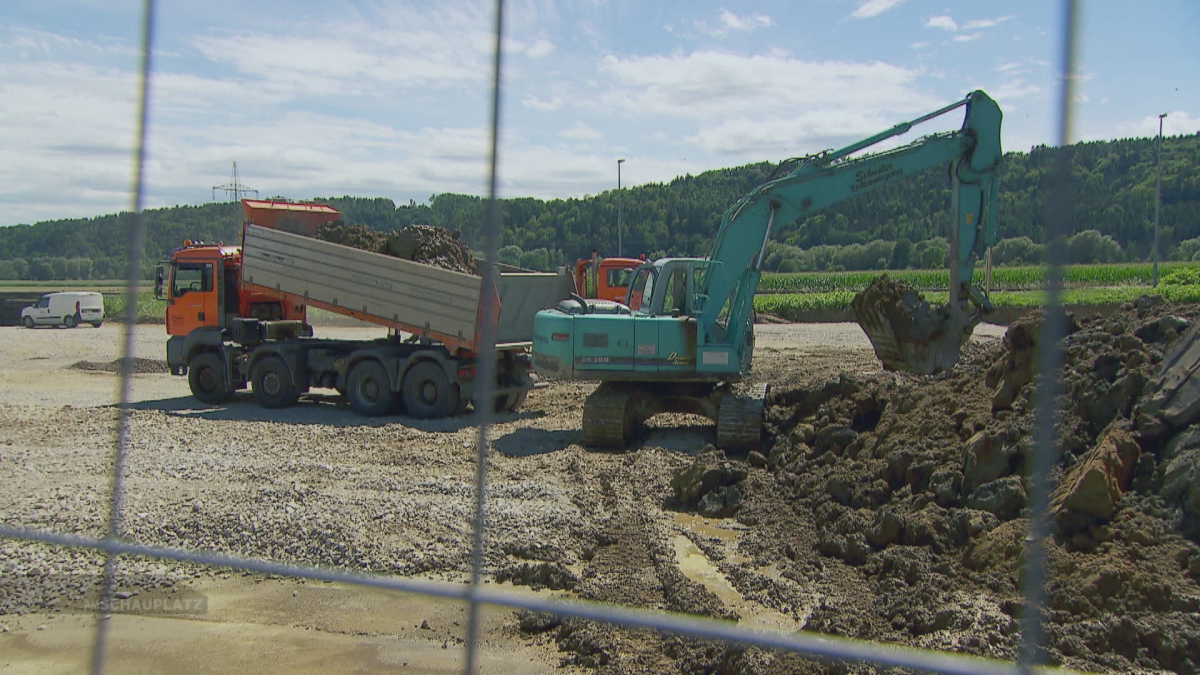 Bodenverbauch durch Verbauung, © ORF Bodenverbauch durch Verbauung, © ORF